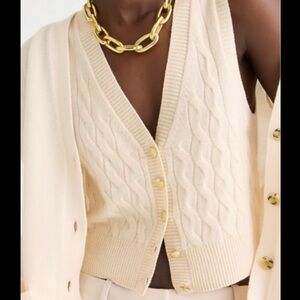 J.Crew Cashmere vest